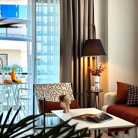 شقة Qoople Excellence B55 Designer Duplex By The Sea