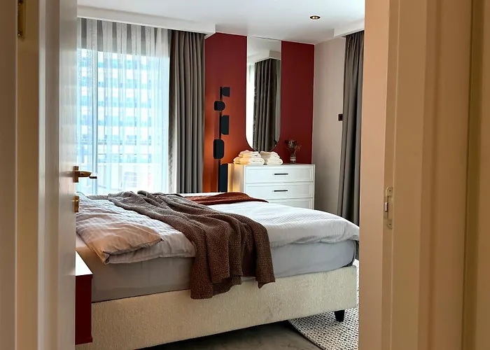 شقة Qoople Excellence B55 Designer Duplex By The Sea *