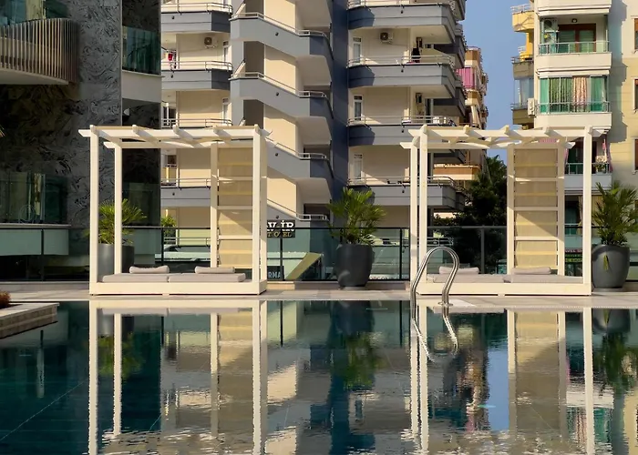 Qoople Excellence B55 Designer Duplex By The Sea شقة