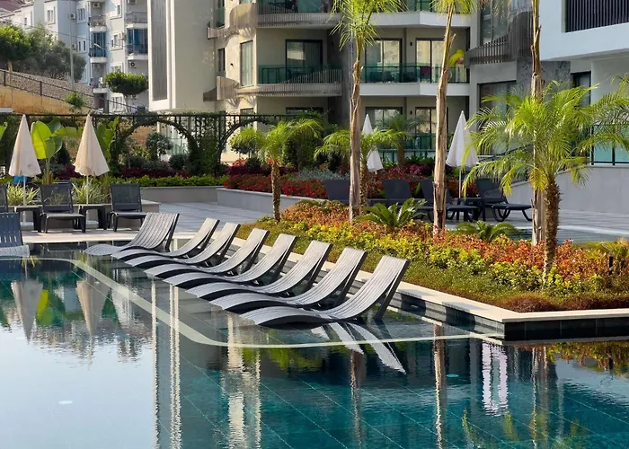 Qoople Excellence B55 Designer Duplex By The Sea شقة ألانيا